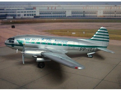 SW077 | Small World 1:200 | Curtiss C-46 Voe Pela Real Nacional PP-ITJ