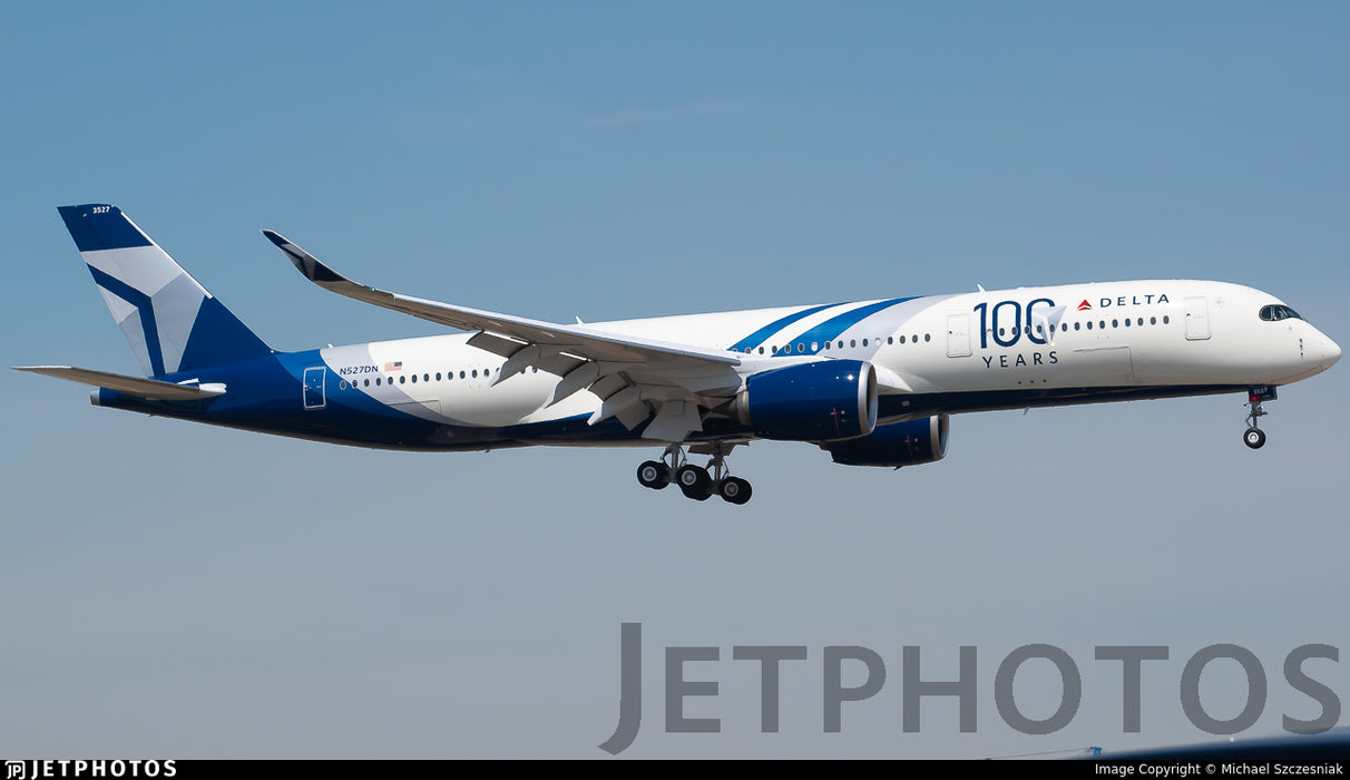 NG39106 | NG Models 1:400 | Delta Air Lines A350-900 N527DN (centennial livery) | is due May 2025