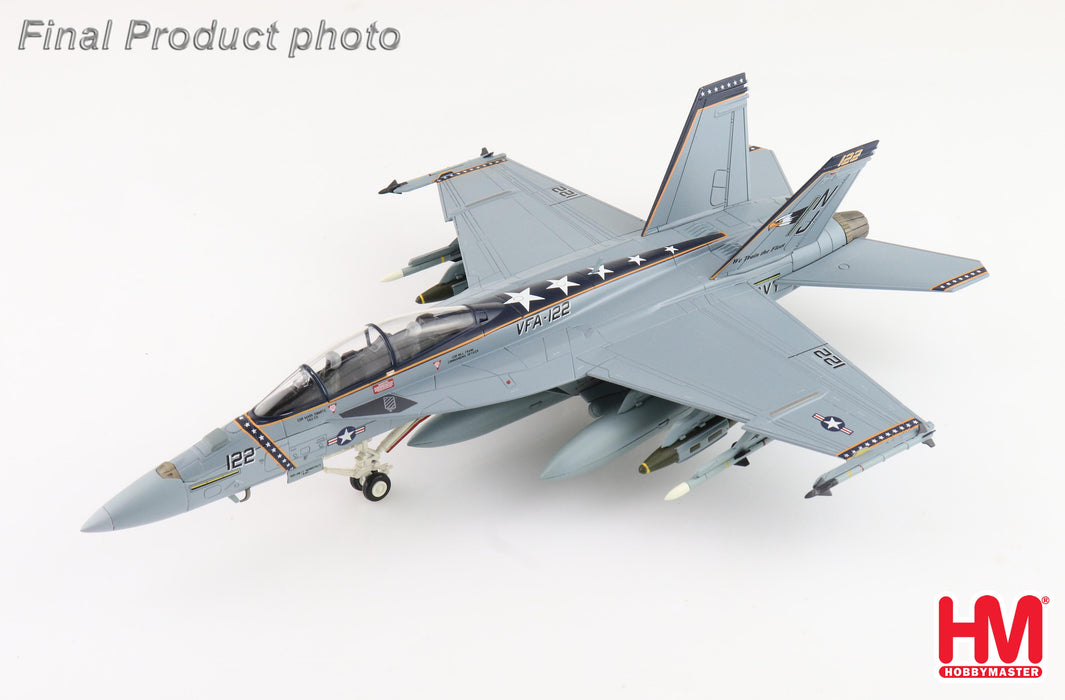 HA5134 | Hobby Master Military 1:72 | FA-18F Super Hornet 165926, VFA-122 Flying Eagles, US Navy, 2022
