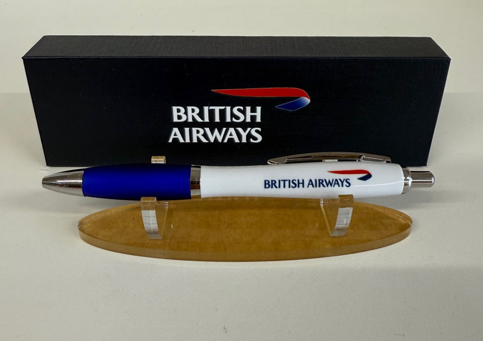 BAPENPSC | Other Gifts | Printed British Airways plastic pen (Box & stand not included)