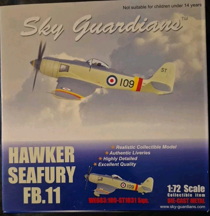 WTW-72-015-009 | Sky Guardians 1:72 | Hawker Sea Fury FB.11 WE683 Royal Navy **PRE OWNED**