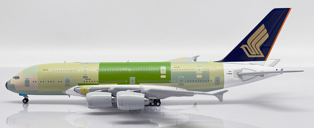 XX4473 | JC Wings 1:400 | Airbus A380 Singapore Airlines F-WWSM, 'Bare Metal'
