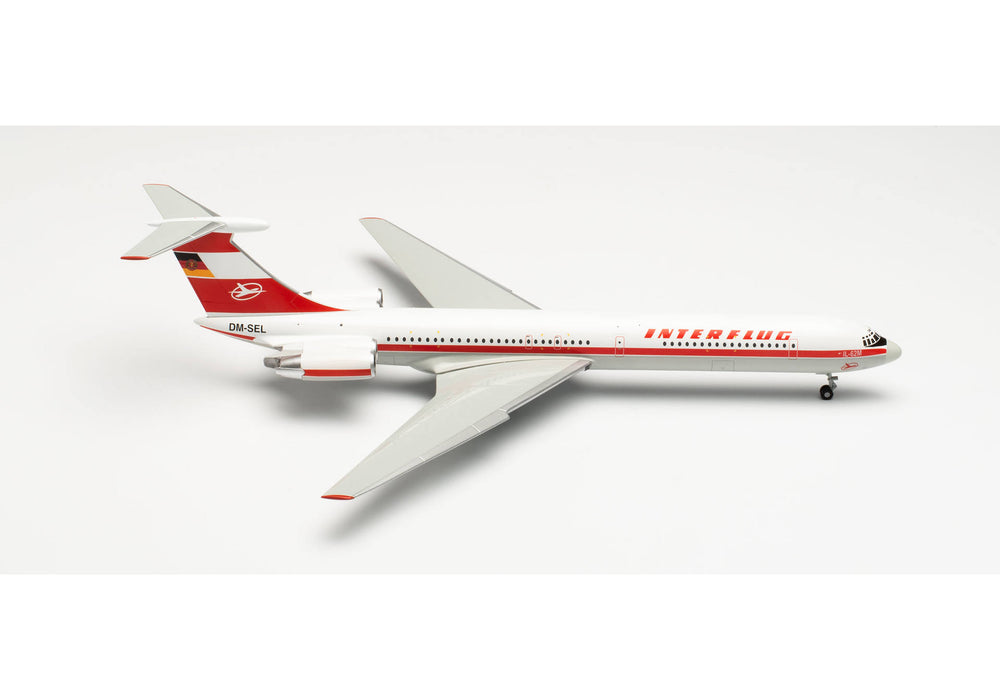 571708 | Herpa Wings 1:200 | Ilyushin IL-62M Interflug DM-SEL