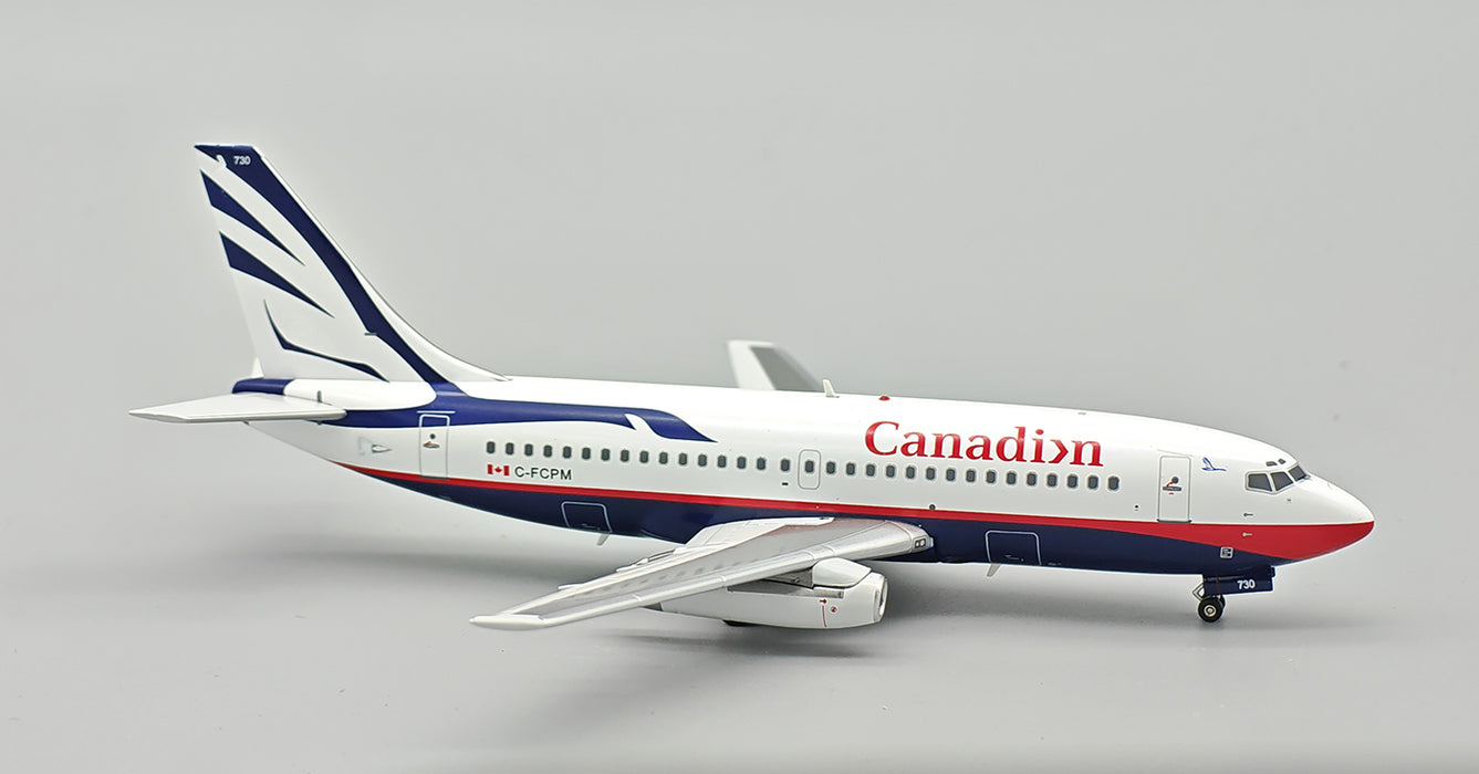 B-732-CPM | Blue Box 1:200 | Boeing 737-2T7/Adv Canadian Airlines C-FCPM with stand | was due June 2025