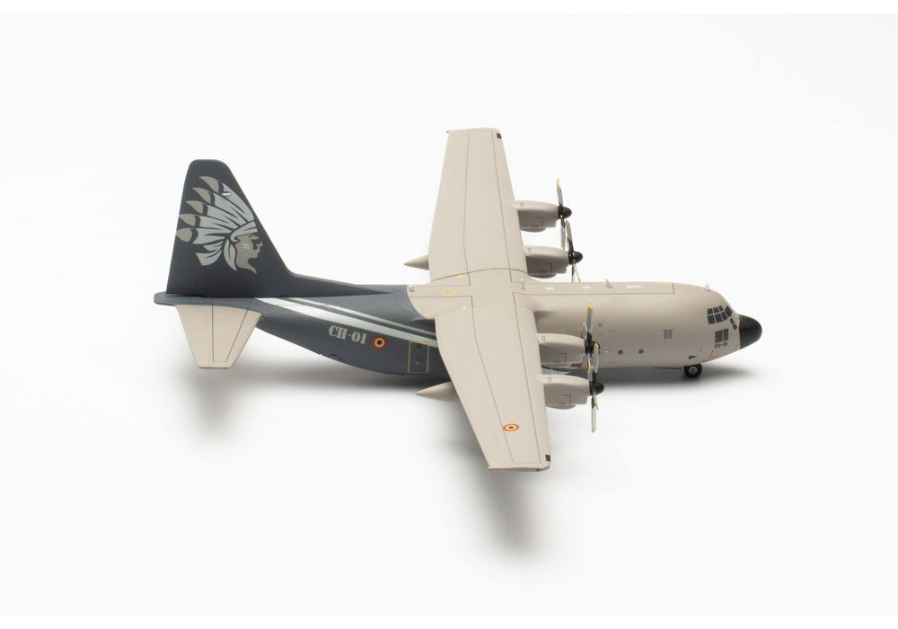 571791 | Herpa Military 1:200 | Belgian Air Component Lockheed C-130H Hercules - 20 Squadron, 15 Wing, Melsbroek Air Base 50 Years of Hercules – CH-01