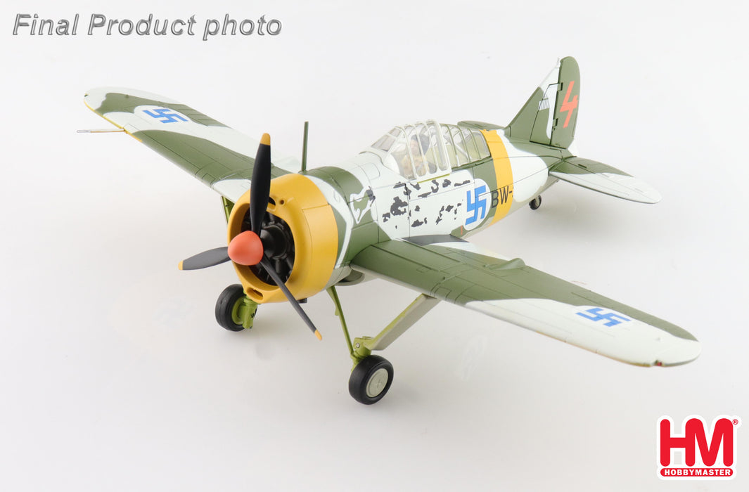 HA7014 | Hobby Master Military 1:48 | Brewster Model 239 Buffalo (winter scheme) BW364, 3/LeLv 24, flown by WO Ilmari Juutilainen, March 1942 | was due December 2024