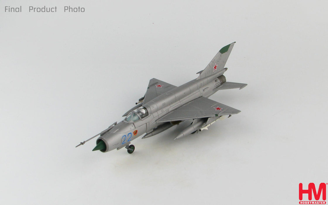 HA0195 | Hobby Master Military 1:72 | MIG-21SMT, Blue 22, Krasnodar Higher Aviation Training Facility, Soviet Union ca 1980