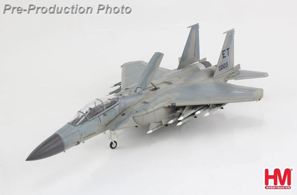 HA4568 | Hobby Master Military 1:72 | F-15EX Eagle II AF20-003, 96th Test Wing, Eglin AFB, Dec 2003 (w/16 x AIM-120, 2 x AIM-9) | is due August 2025