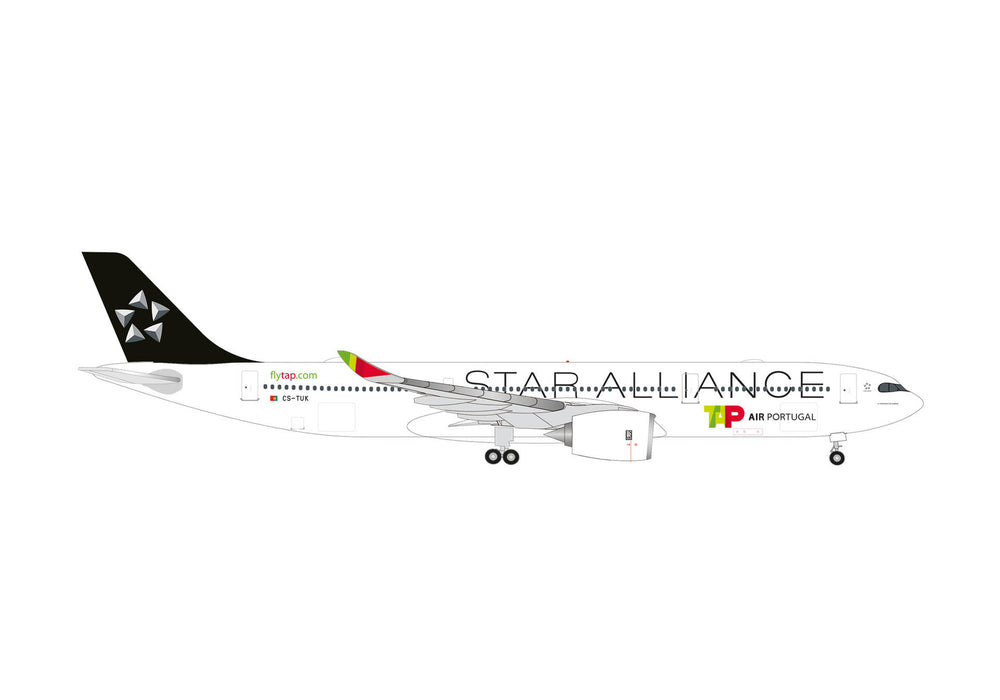 538541 | Herpa Wings 1:500 | Airbus A330-900neo TAP Air Portugal Star Alliance - CS-TUK D. Francisco de Almeida