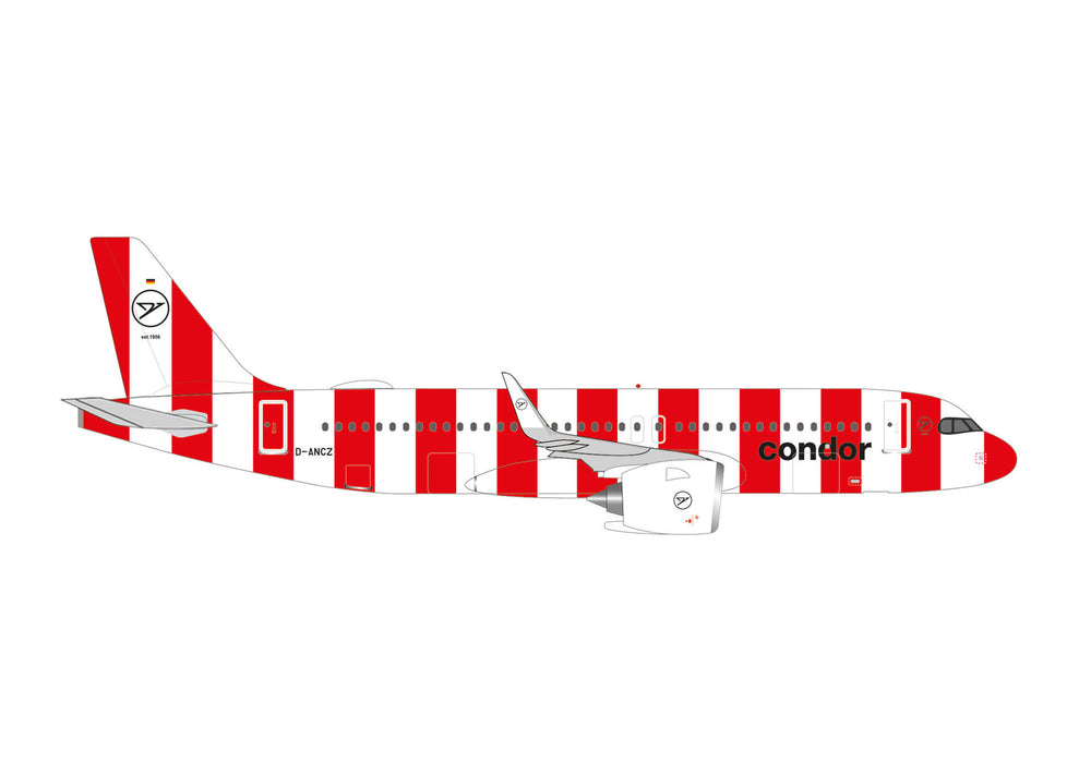 538572 | Herpa Wings 1:500 | Condor Airbus A320neo Passion - D-ANCZ | is due June 2025