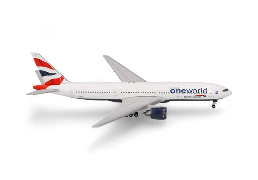 539135 | Herpa Wings 1:500 | Boeing 777-200 British Airways "oneworld" G-YMMU