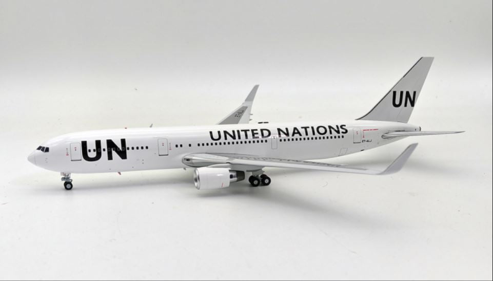 IF763-UN-ALJ | InFlight200 1:200 | 767-300 UNITED NATIONS ET-ALJ with stand