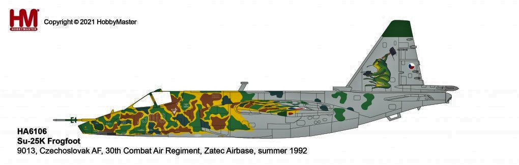 HA6106 | Hobby Master Military 1:72 | Sukhoi SU-25K Frogfoot 9013 Czech Air Force 30th CAR