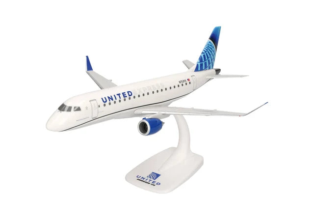 614856 | Herpa Snap-Fit 1:100 | Embraer E175 United Express N753YX