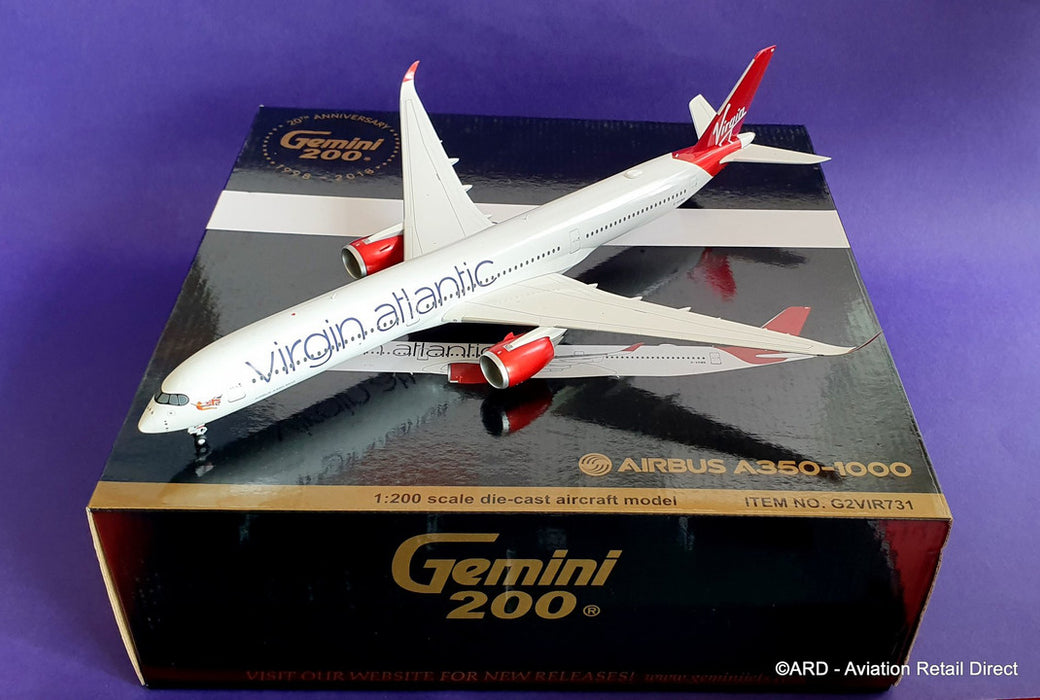 G2VIR731 | Gemini200 1:200 | Airbus A350-1000 Virgin Atlantic G-VXWB