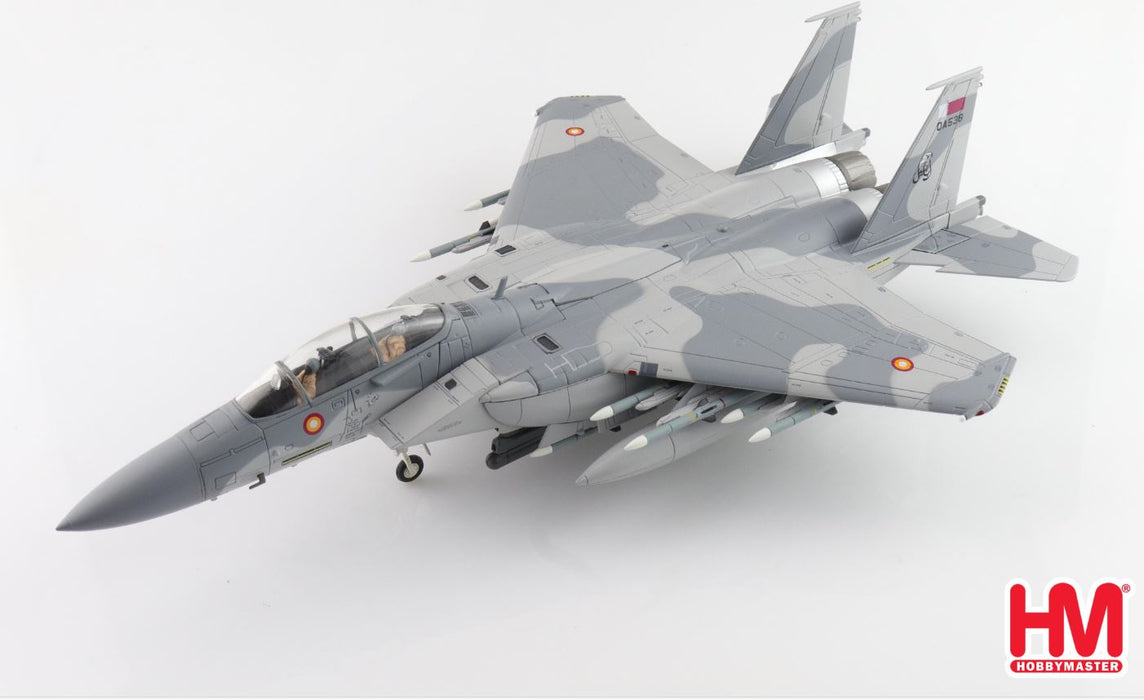HA4546 | Hobby Master Military 1:72 | F-15QA Ababil QA538, Qatar Emiri Air Force, RIAT 2024 (with 12 x AIM-120, 3 x fuel tank)