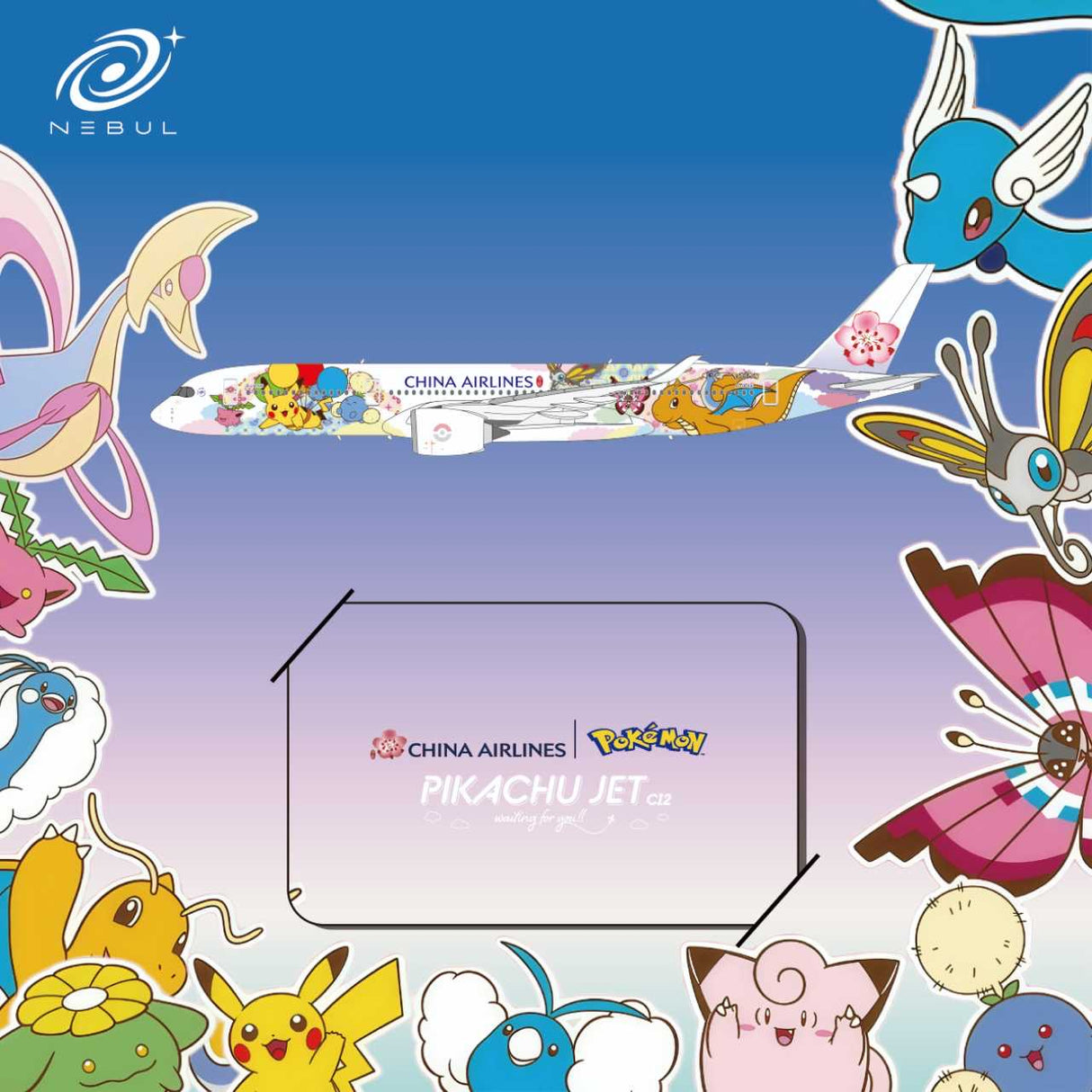 HN3590001 | Aero Polaris 1:400 | Airbus A350-900 China Airlines B-18916 Pokemon | is due September 2026