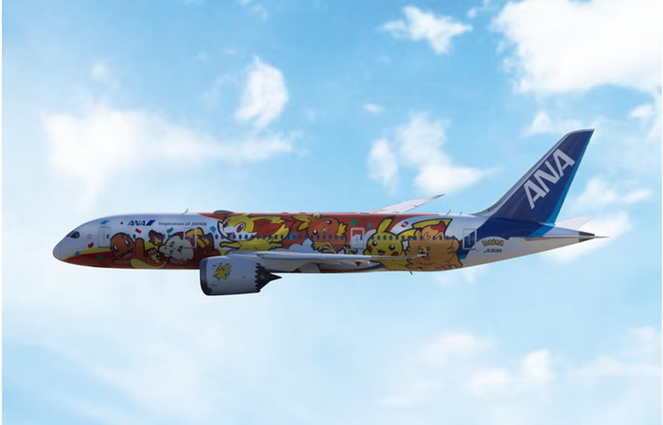 PH04723 | Phoenix 1:400 | Boeing 787‑8 All Nippon Airways JA819A Red Pokémon Jet | is due August 2026