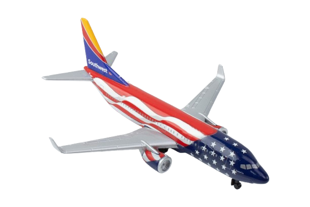 RT8185 | Toys Toys | Southwest | Boeing 737-800 Die-Cast metal toy