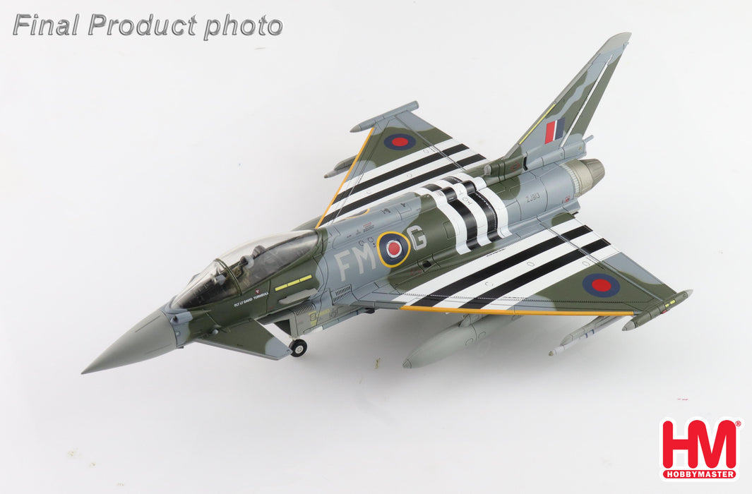 HA6626CR | Hobby Master Military 1:72 | Eurofighter Typhoon FGR4 ZJ913/FM-G, RAF, 2024 (w/2 x ASRAAM, 4 x AIM-120, 3 x fuel tank) | now is due March 2025