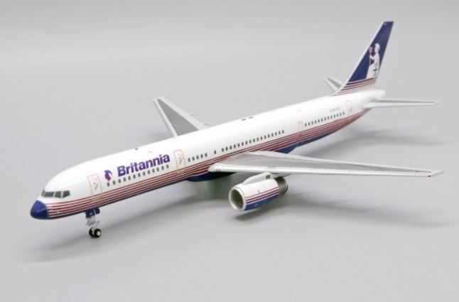 XX2499 | JC Wings 1:200 | Britannia Airways Boeing 757-200 Reg: G-BYAC With Stand