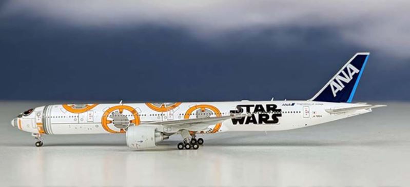 WB4016 | WB Models 1:400 | Boeing 777-300ER, ANA - All Nippon Airlines JA789A with stand