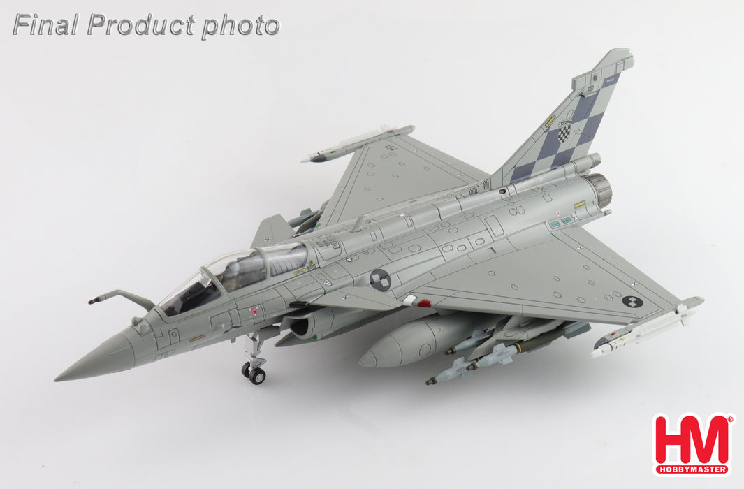 HA9614 | Hobby Master Military 1:72 | Rafale EC 151, Croatian Air Force, France, 2024 (w/6 x GBU-12, 6 x AASM Hammer, 4 x MICA) | was due December 2024
