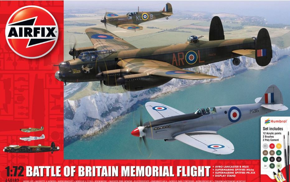 A50182 | Airfix 1:72 | Airfix kit - Battle of Britain Memorial Flight, 1:72 scale