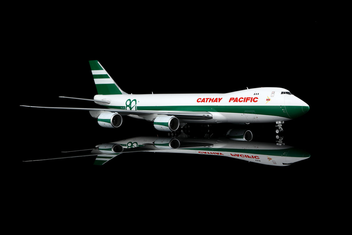 Cathay Pacific Boeing 747-8F 80th Anniversary Retro B-LJE