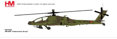 HH1222 | Hobby Master Military 1:72 | Boeing AH-64E Indonesian Army | was due July 2025