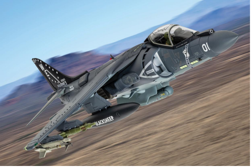 AA29303 | Corgi Military 1:72 | McDonnell Douglas AV-8B Harrier II, VMA-214 'Black Sheep' USMC, Afghanistan, November 2009 | is due October 2025