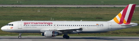 XX40643 | JC Wings 1:400 | Airbus A320 Germanwings D-AIPT With Antenna | is due March 2025