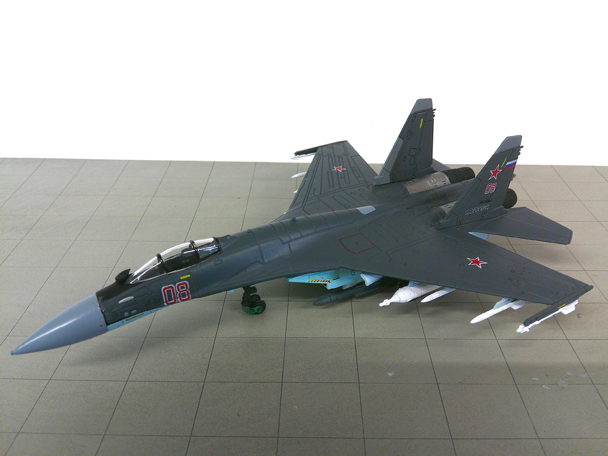 14+037 | 14+ Models 1:100 plastic | Sukhoi Su-35 Red 08 Russian Air Force| 14+ Models 1:100 plastic | Sukhoi Su-35 Red 08 RF-93648 Russian Air Force