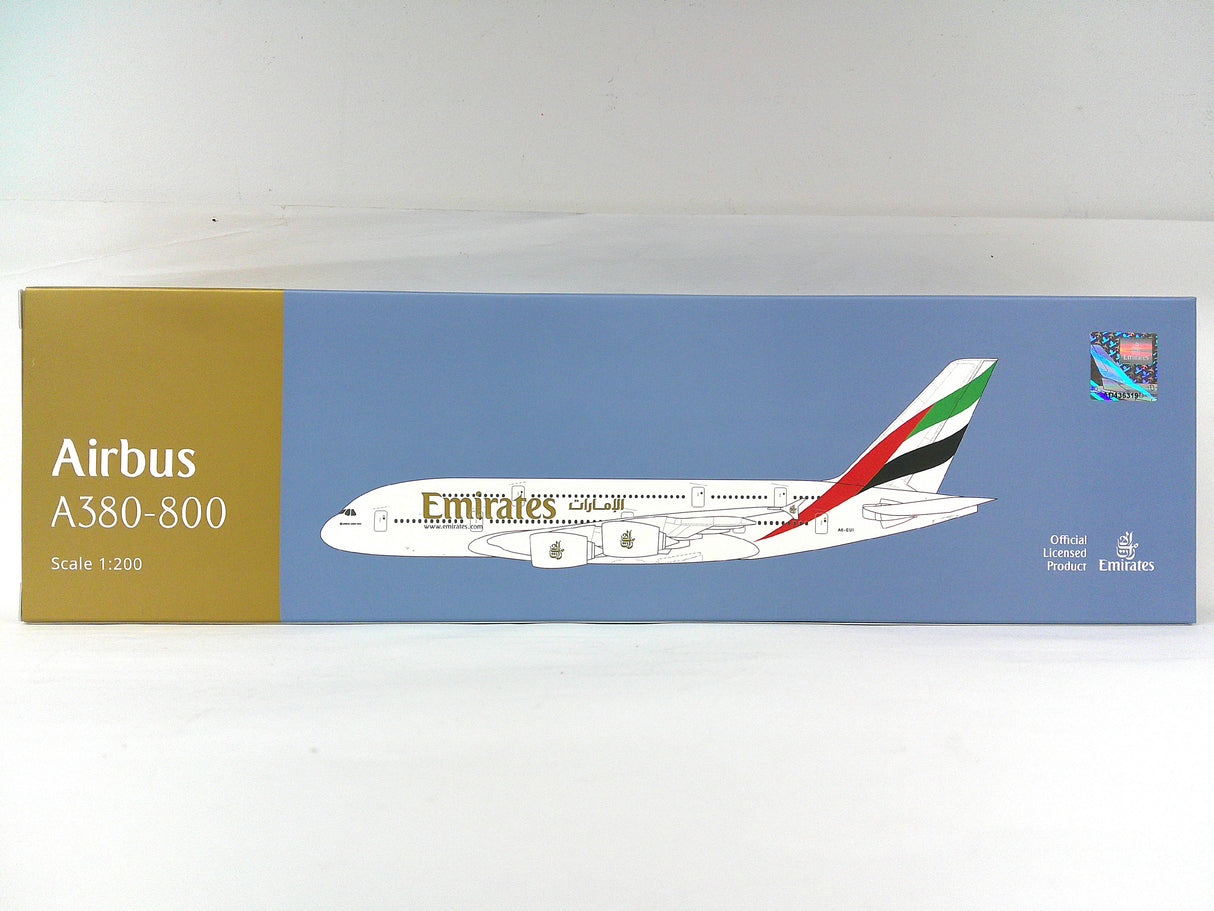 PP-471188 | PPC Models 1:200 | Airbus A380 A6-EUI Emirates 'Classic Livery'