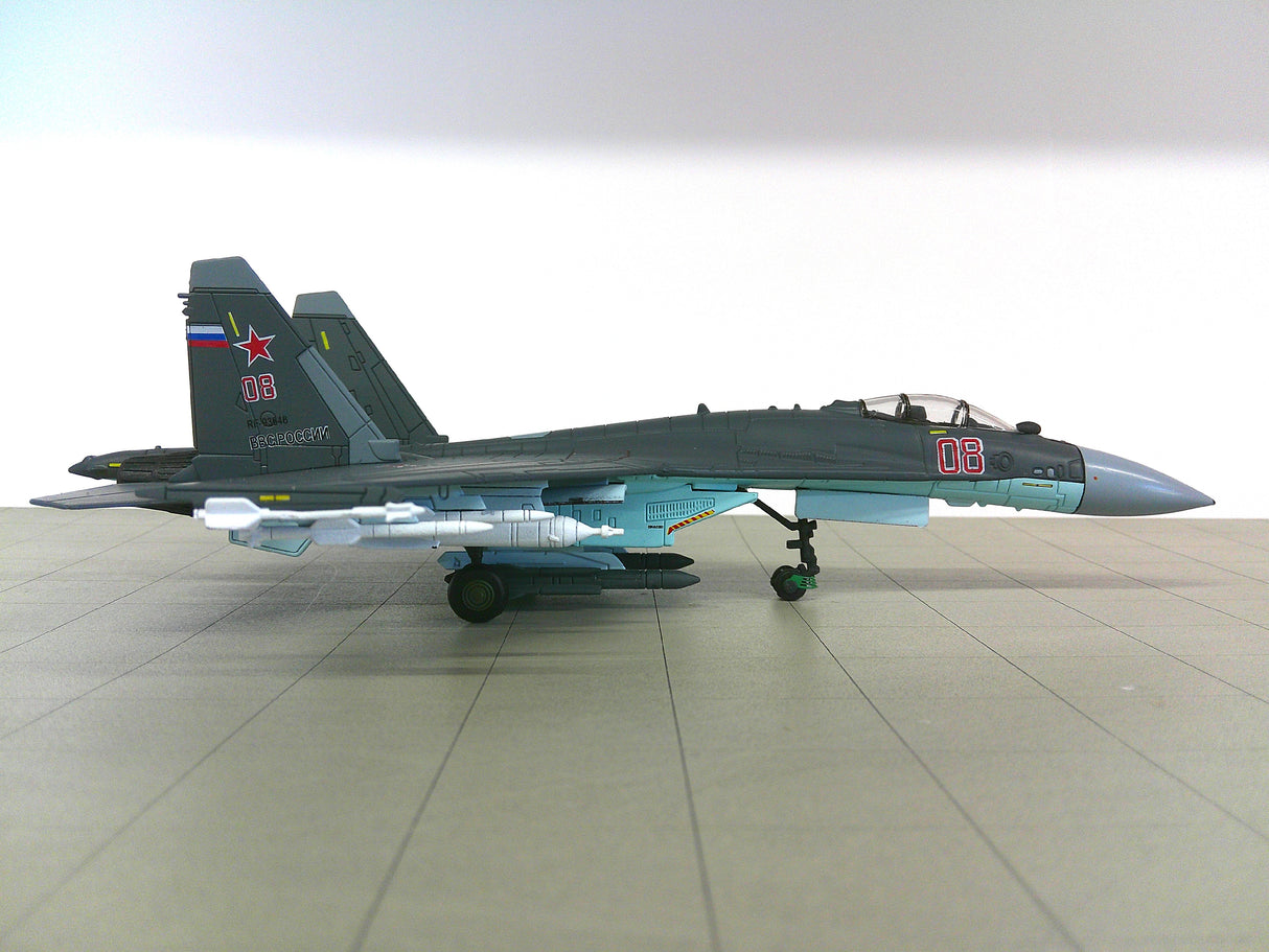 14+037 | 14+ Models 1:100 plastic | Sukhoi Su-35 Red 08 Russian Air Force| 14+ Models 1:100 plastic | Sukhoi Su-35 Red 08 RF-93648 Russian Air Force