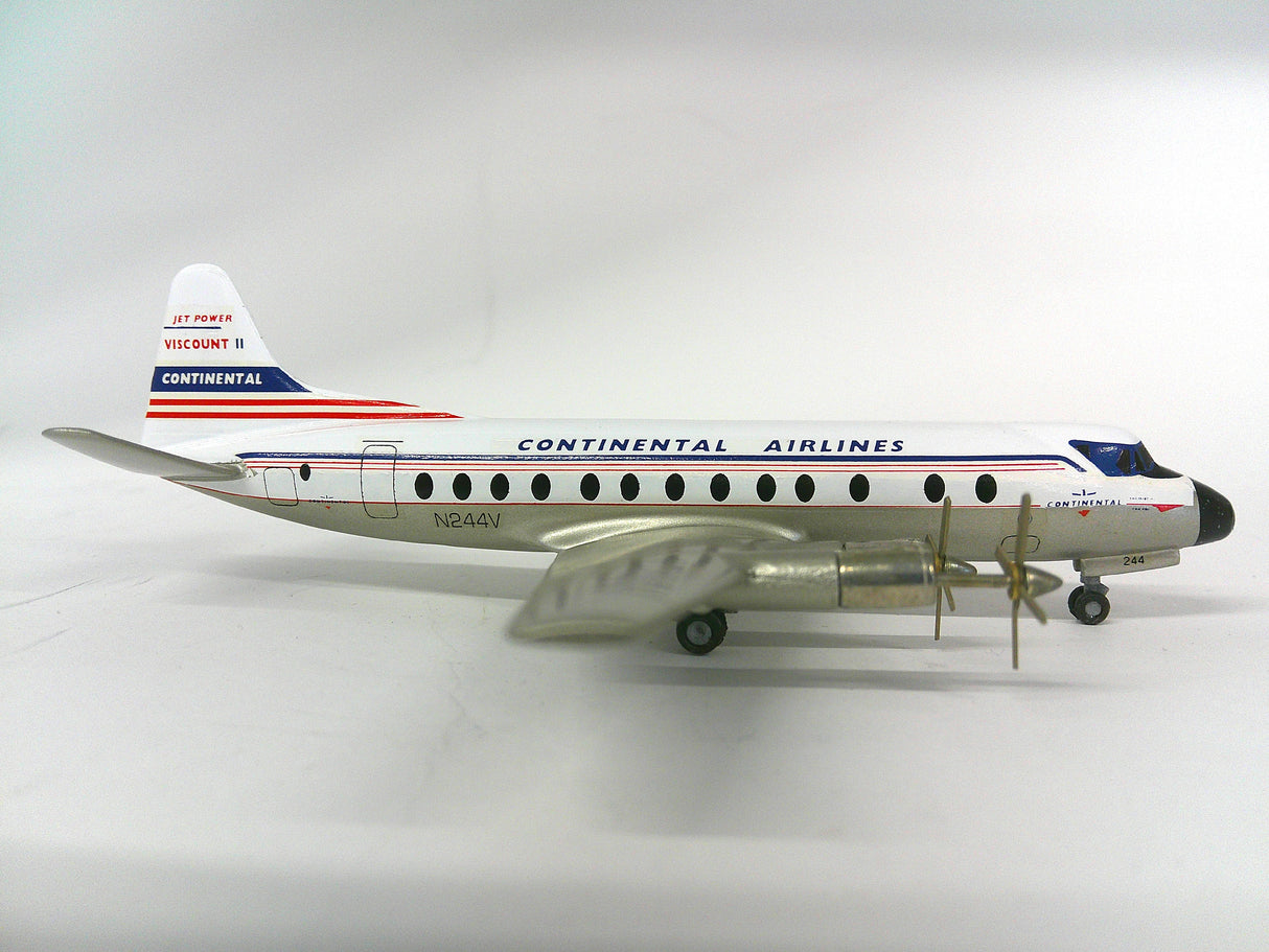 CA 15D | Western Models 1:200 | Vickers Viscount 800 N244V Continental Airlines
