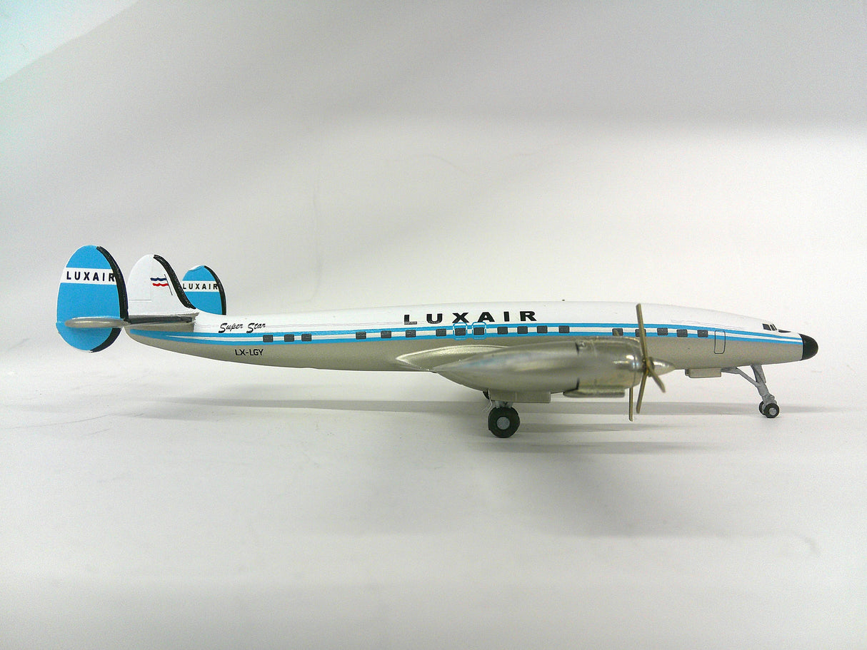 WMLX-LGY | Western Models 1:200 | Lockheed L-1649 'Starliner' LX-LGY Luxair **Pre Owned**