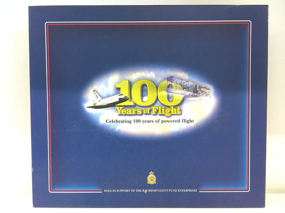 807903000324 | CSCA03005 | Corgi Showcase | 100 years of flight book and 4 Corgi Showcase models