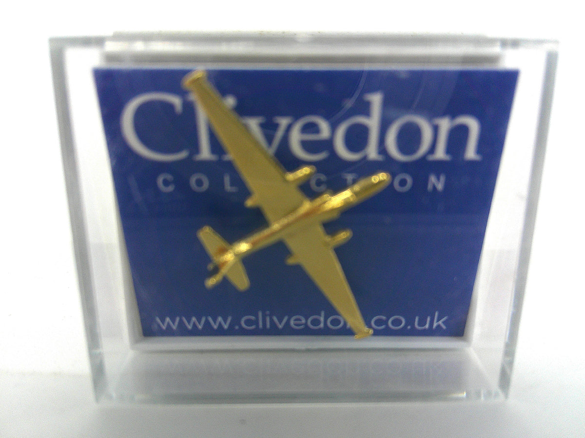 CL017 | Clivedon Collection Pin Badges | Lockheed Martin U-2 Gold plated pin badge