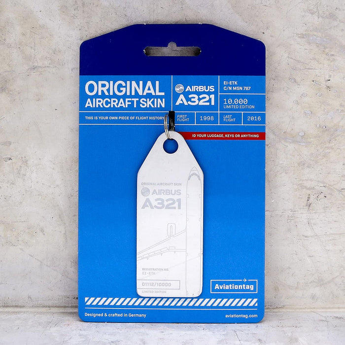 AVTAGEIETK | Aircraft Skin Tags | Original Aircraft Skin - Airbus A321 Metrojet EI-ETK