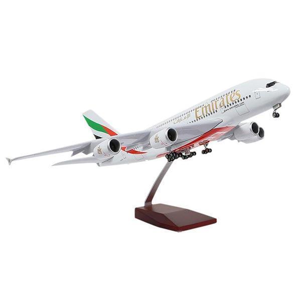 DMEAA380 | Desktop Models 1:160 | Airbus A380 Emirates Airways LED light up
