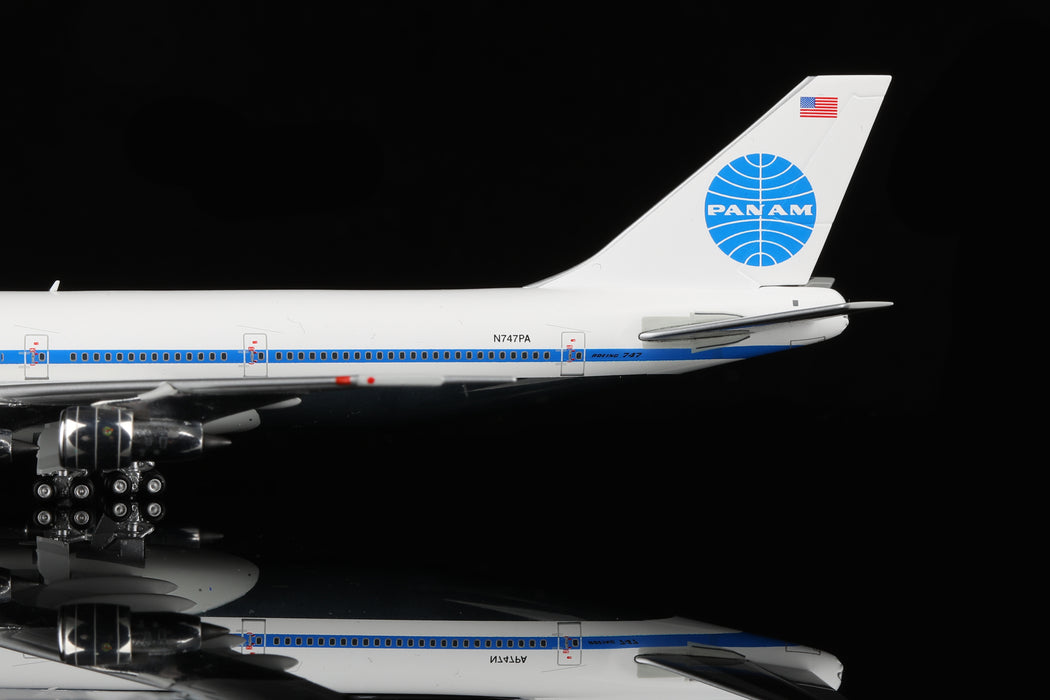 B551401P | HX Models 1:400 | Boeing B747-100 Pan Am Jet Clipper American N747PA Standard Version | is due July 2025