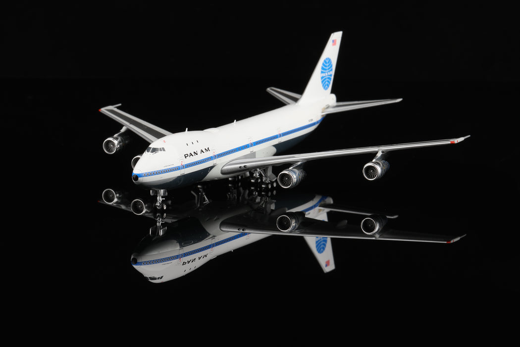 B551403P | HX Models 1:400 | Boeing 747-100 Pan Am Clipper JUAN T.TRIPPE N747PA Standard Version | is due July 2025
