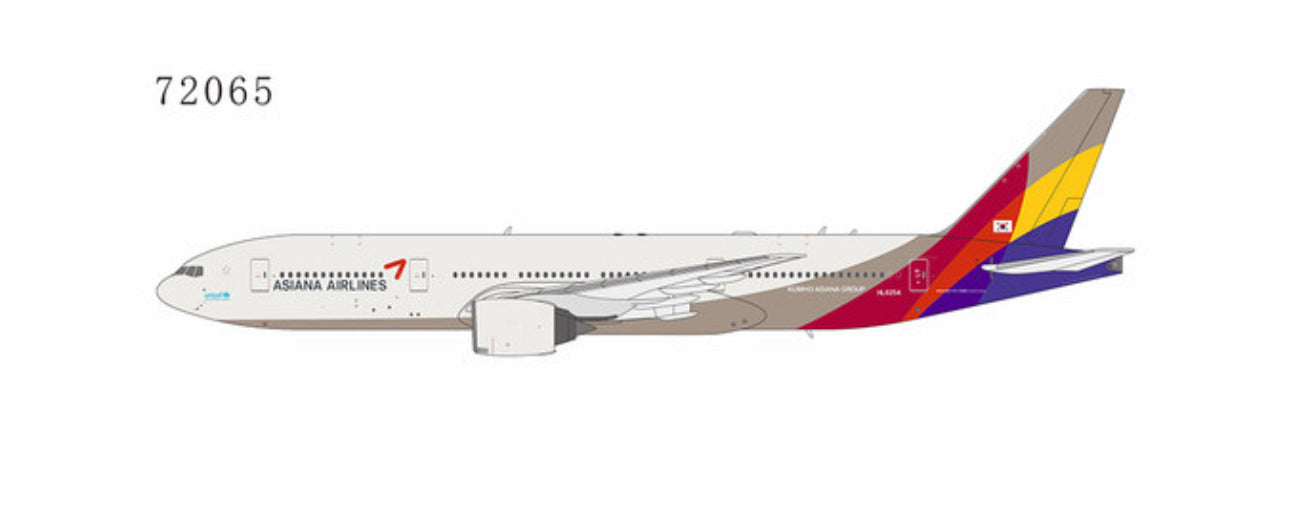 NG72065 | NG Models 1:400 | Boeing 777-200ER Asiana Airlines HL8254 | is due July 2025