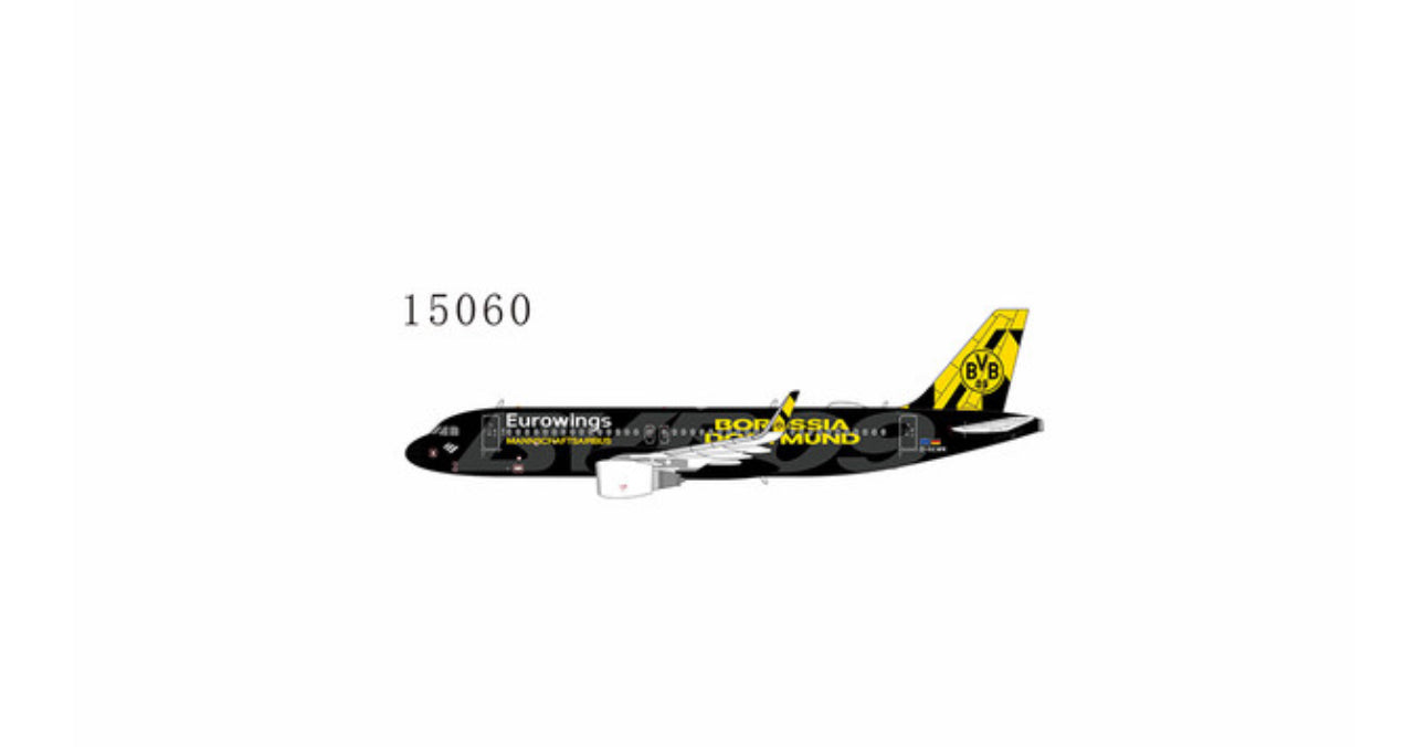 NG15060 | NG Models 1:400 | Airbus A320-200/w Eurowings D-AEWM (new BVB FanAirbus Livery) | is due July 2025