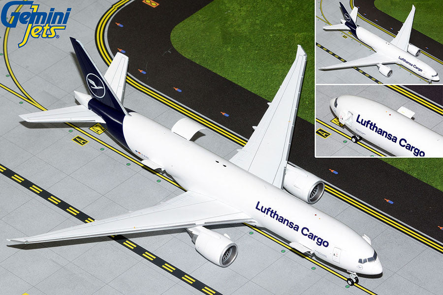 G2DLH1144 | Gemini200 1:200 | Boeing 777F Lufthansa D-ALFA (optional doors open/closed config)