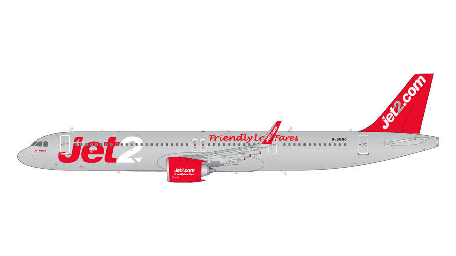 G2EXS1398 | Gemini200 1:200 | Airbus A321neo Jet2 G-SUNO (upgraded stand) | is due July 2025