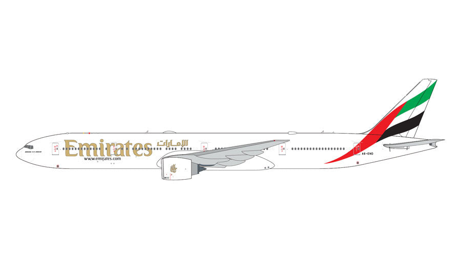 GJUAE2068 | Gemini Jets 1:400 1:400 | Emirates Boeing 777-300ER A6-END