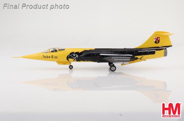 HA1071 | Hobby Master Military 1:72 | F-104G Starfighter 'JaboG 33 Farewell' 22+67, Luftwaffe, 1985