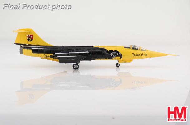 HA1071 | Hobby Master Military 1:72 | F-104G Starfighter 'JaboG 33 Farewell' 22+67, Luftwaffe, 1985